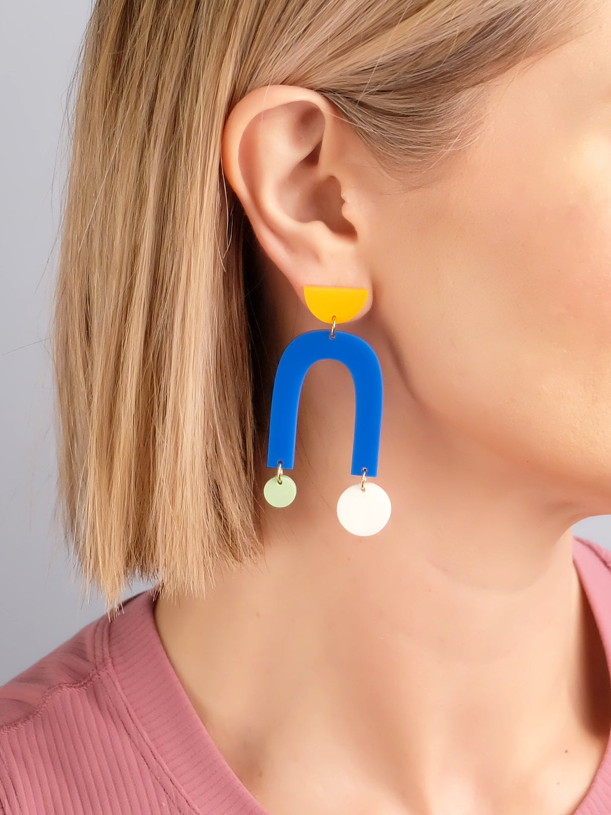 Collage Earrings