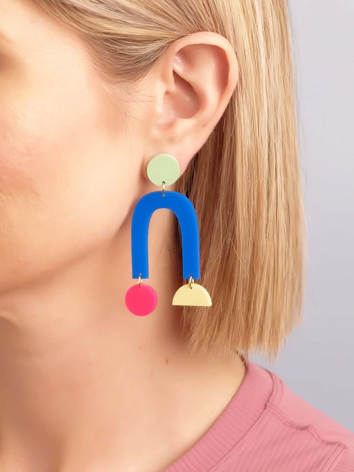 Collage Earrings