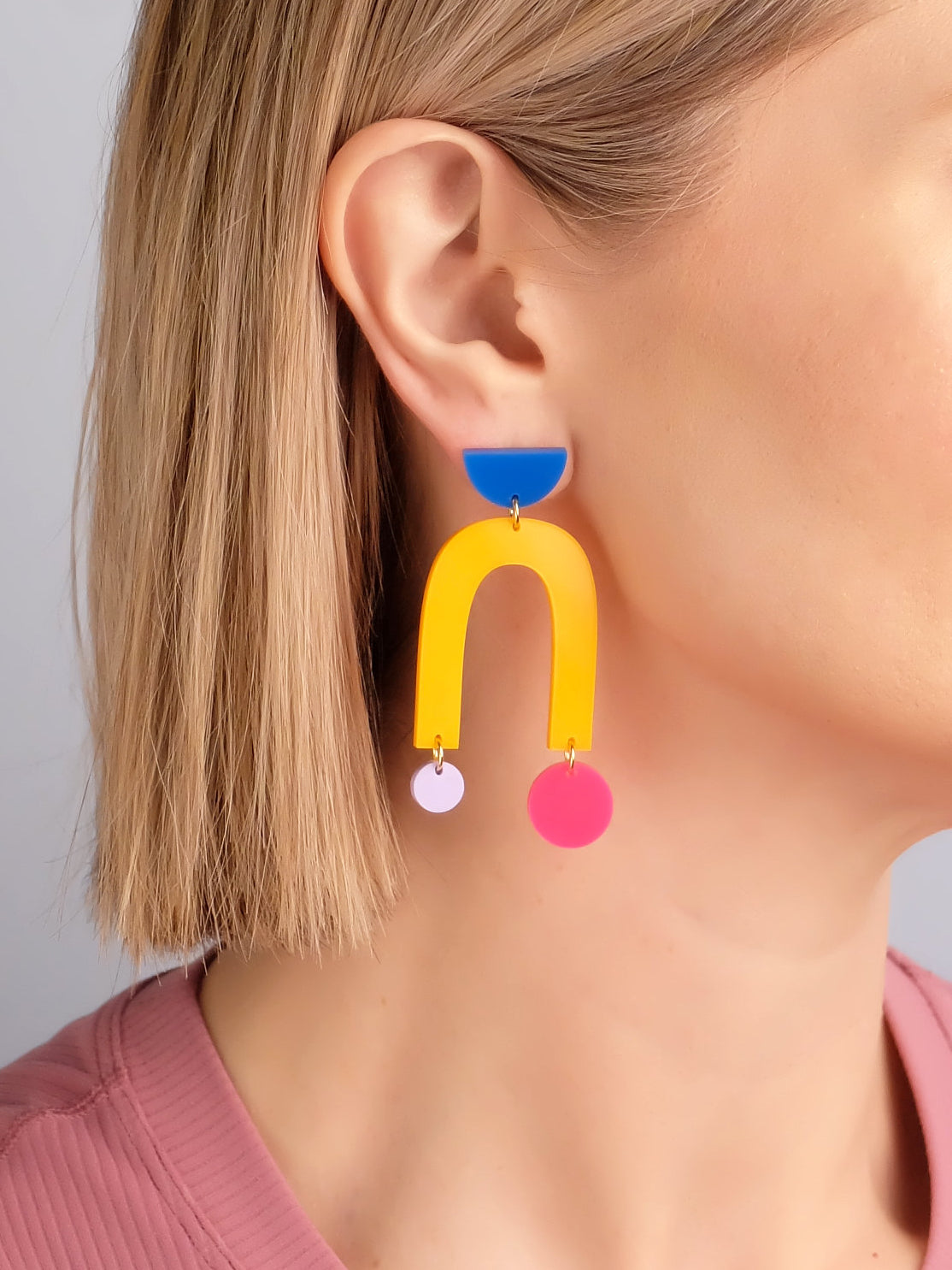 Collage Earrings