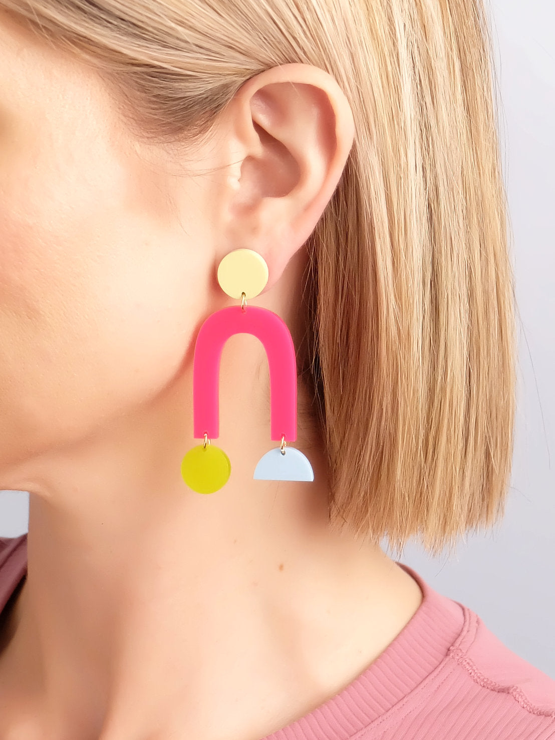 Collage Earrings