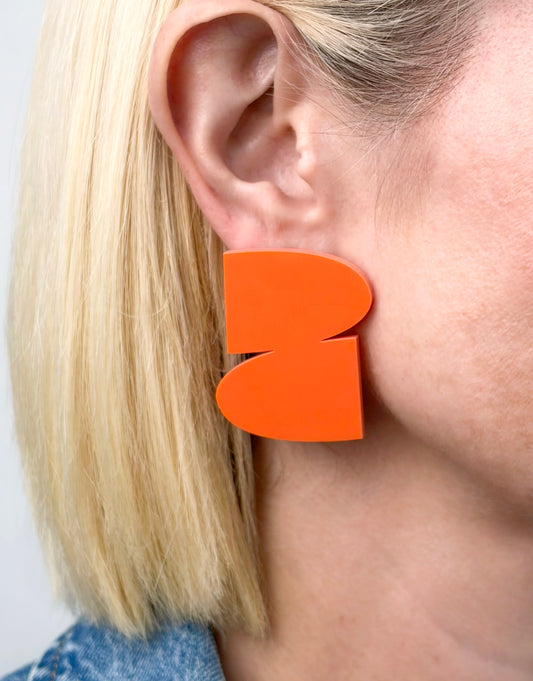 MOD POP Earrings | Orange