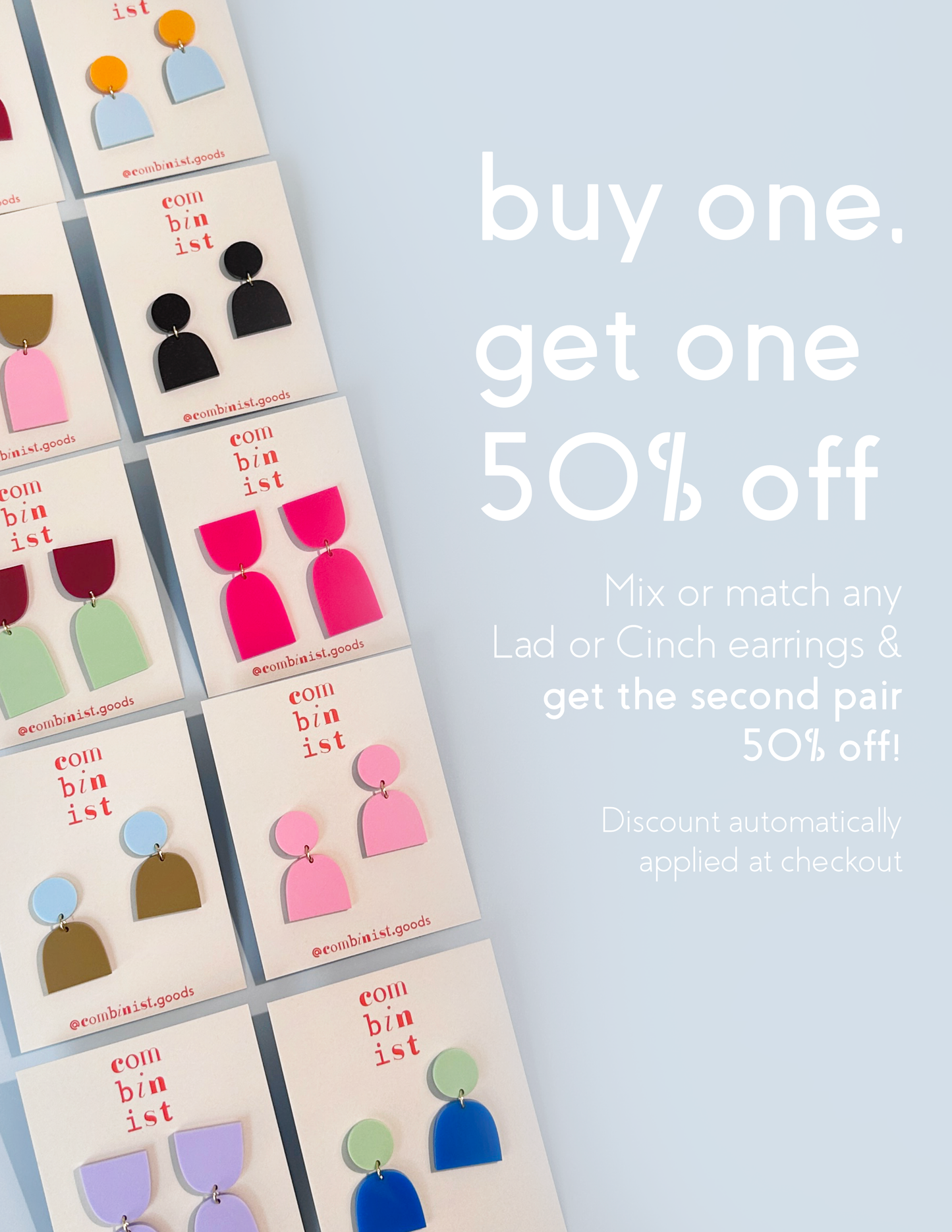 Lad Earrings | BOGO 50% off