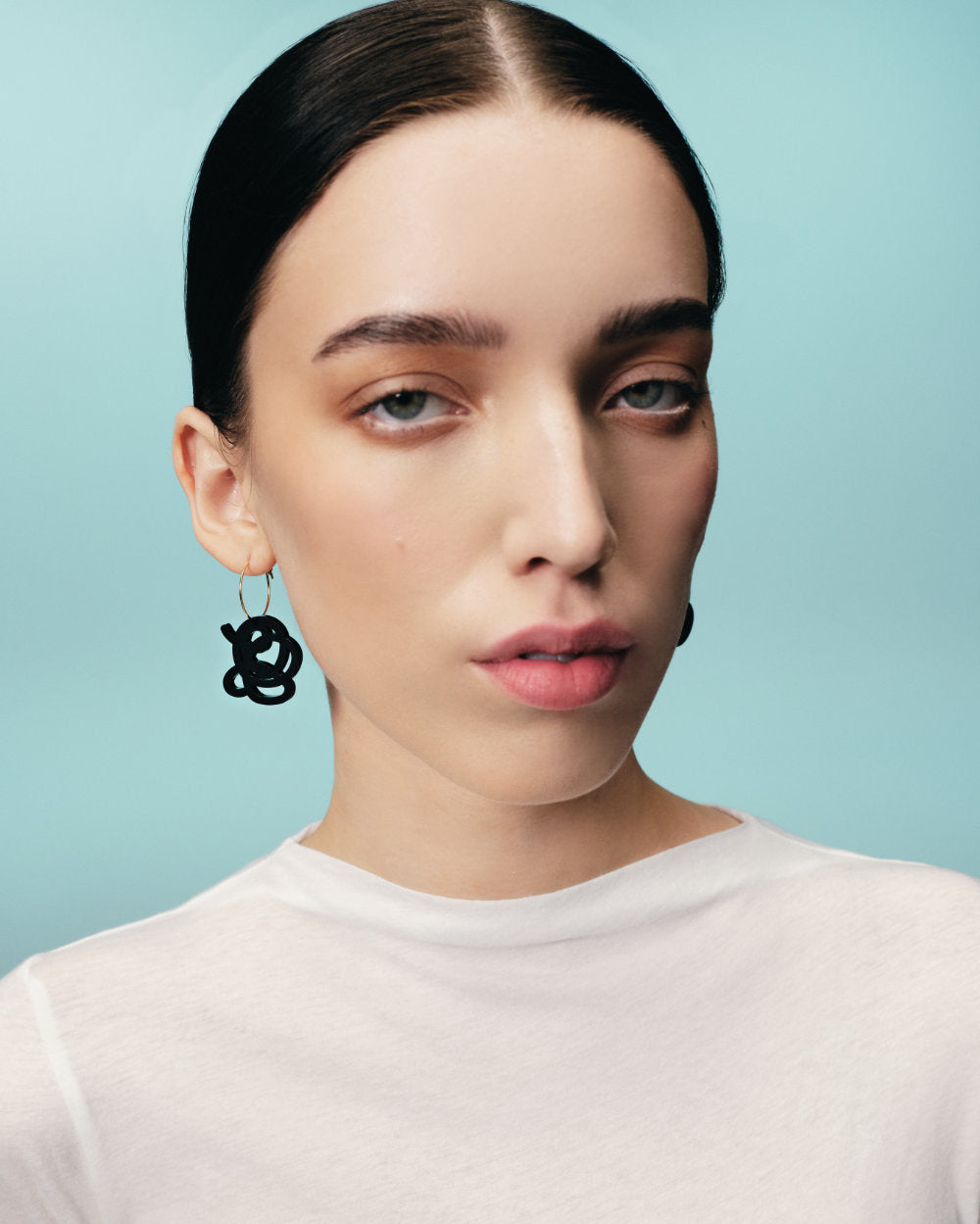 Artist Scribble Small Hoops