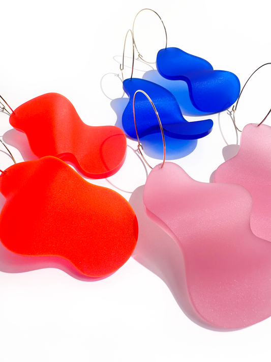 Asymmetric Frosted Wave Hoops