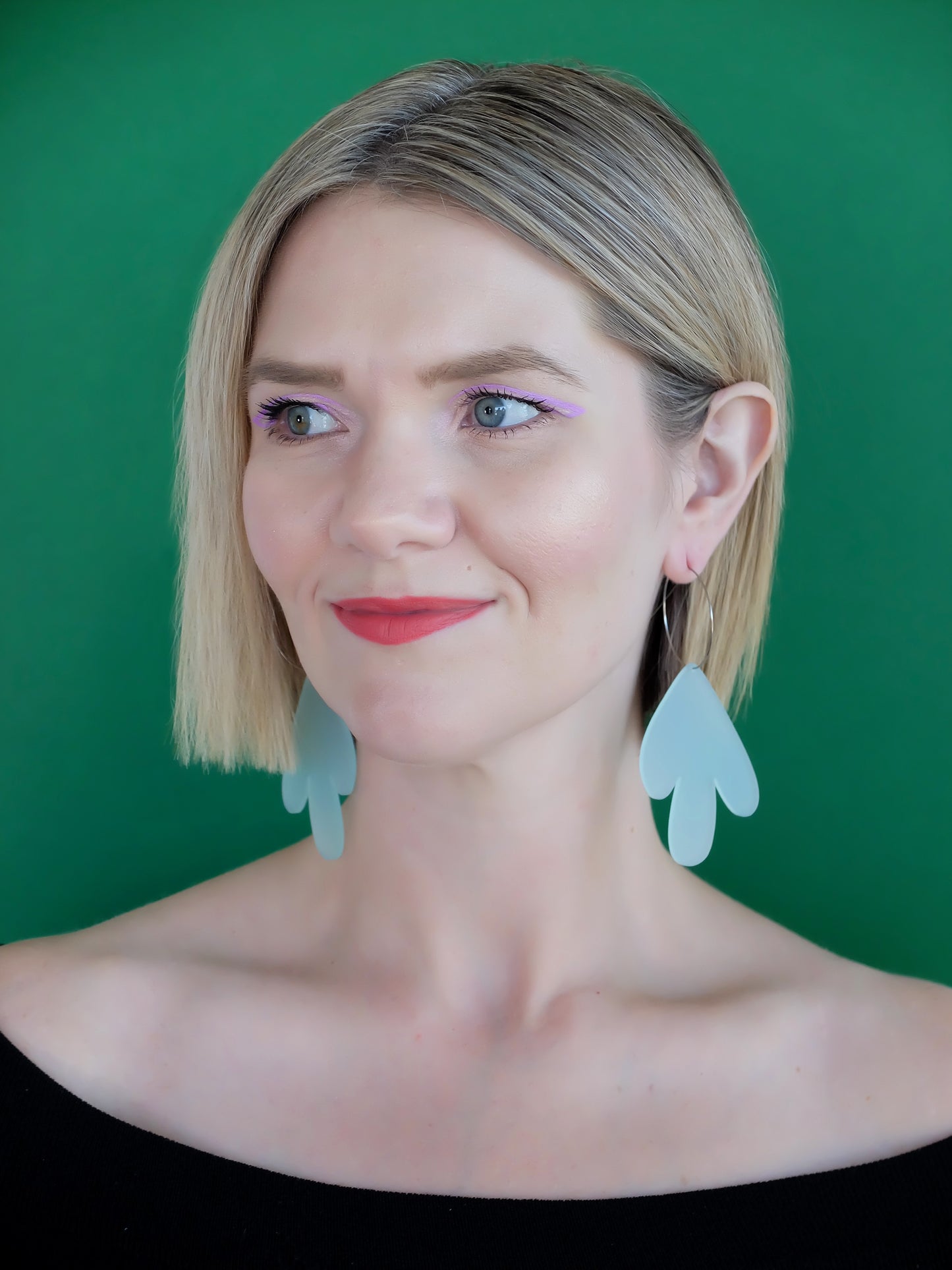 ARTIST Hoop Earrings | Frost