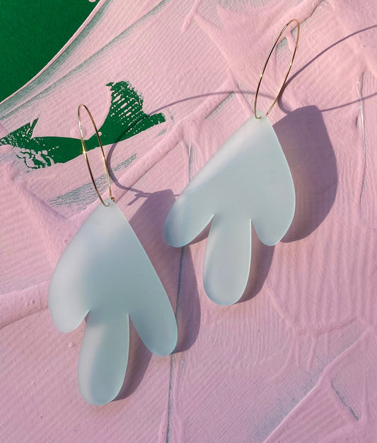 ARTIST Hoop Earrings | Frost