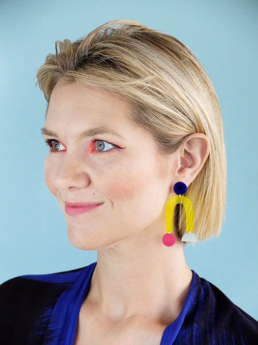 Collage Earrings: Re-Issue
