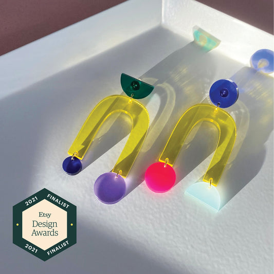 Collage Earrings: Re-Issue