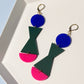 Abstract Shape Dangle Earrings