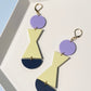 Abstract Shape Dangle Earrings