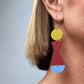 Abstract Shape Dangle Earrings