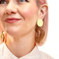 IN Waves Mismatched Studs | Transparent Bronze