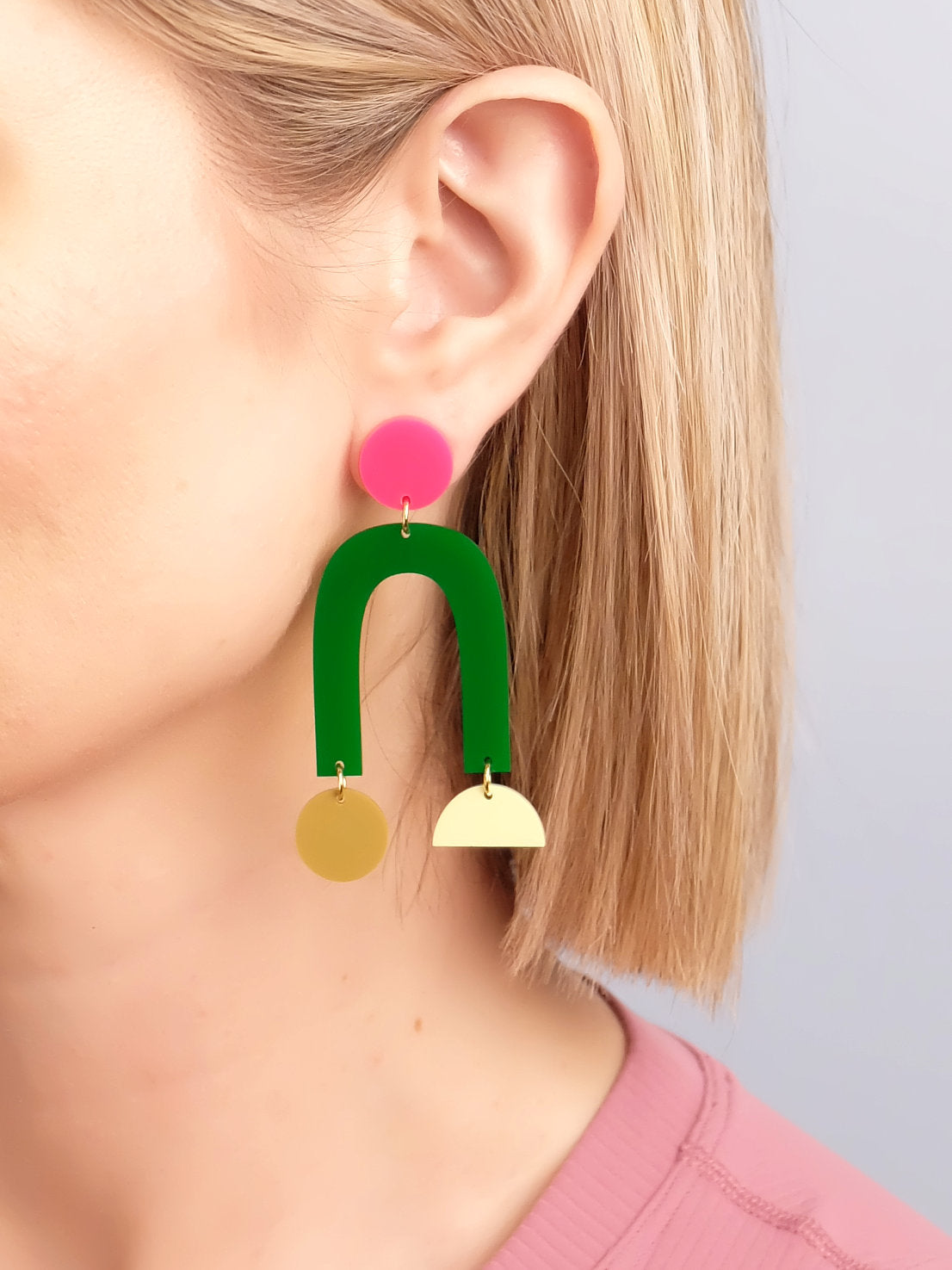 Collage Earrings