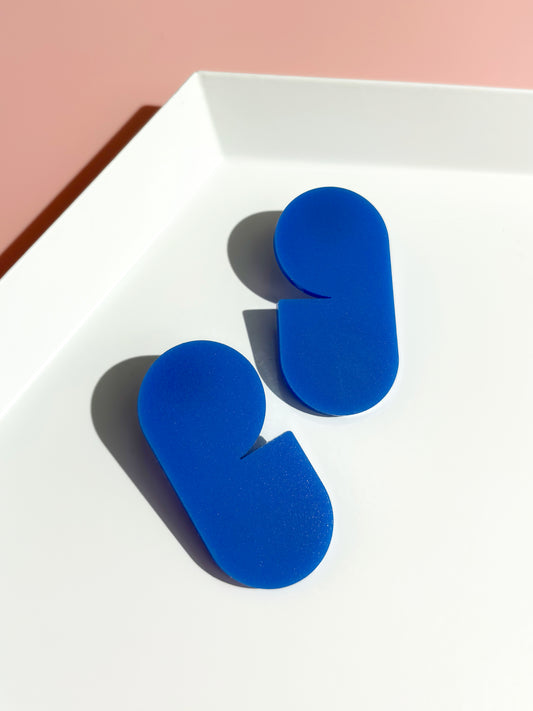 MOD POP Earrings | Blue
