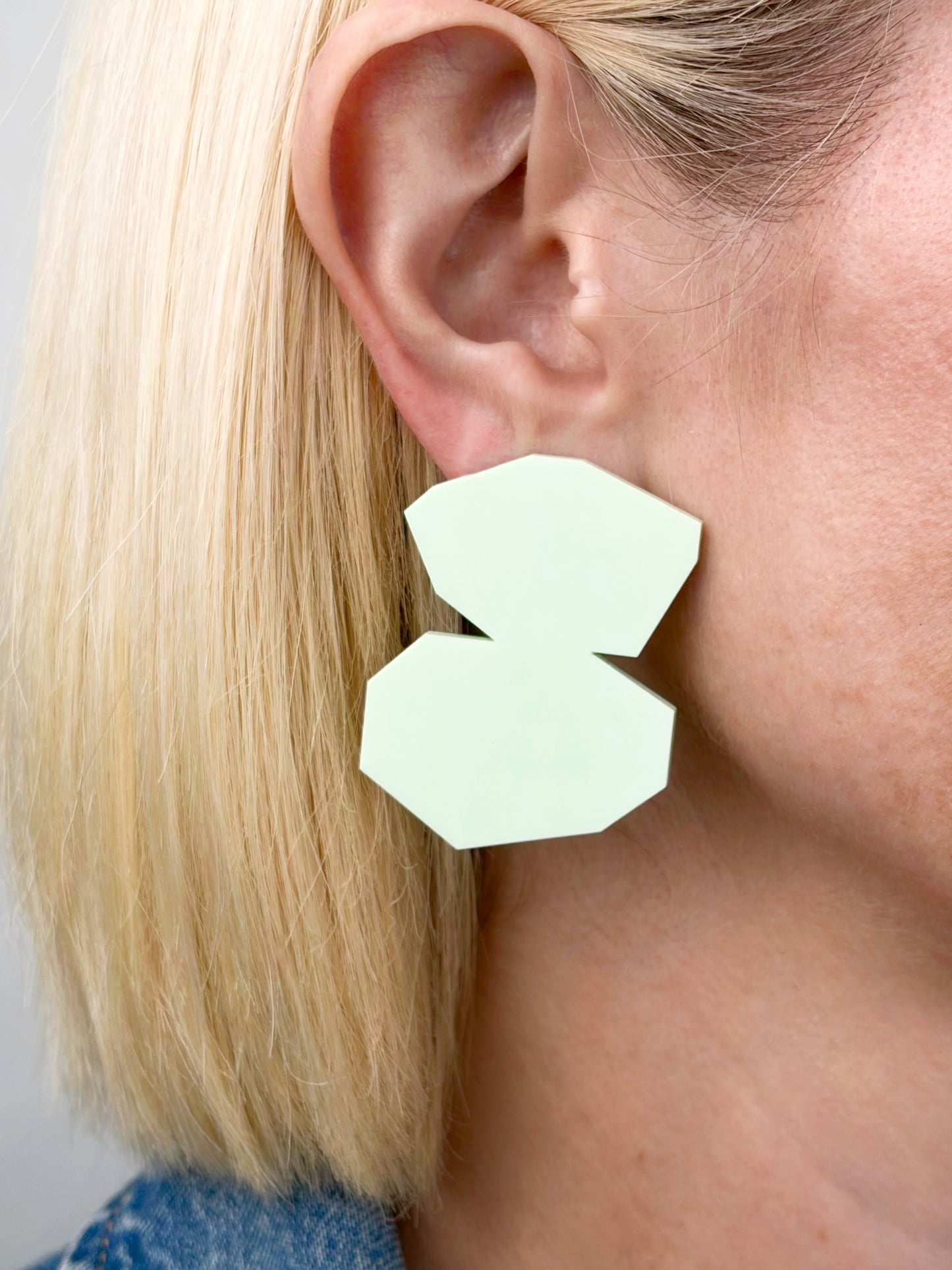 MOD POP Earrings | Melon Green