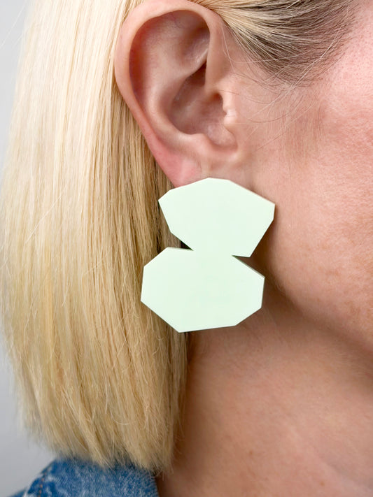 MOD POP Earrings | Melon Green