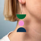 FLOATFORM Large Earrings | Gold or Silver
