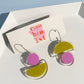 FLOATFORM Small Mismatched Earrings | Gold or Silver