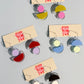 FLOATFORM Small Mismatched Earrings | Gold or Silver