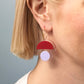 FLOATFORM Small Mismatched Earrings | Gold or Silver