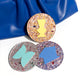 Chunky Glitter Pocket Mirror - Teal
