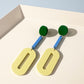 Oval Drop Earrings
