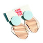 IN Waves Mismatched Studs | Transparent Rose