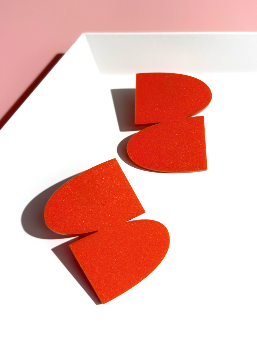 MOD POP Earrings | Orange
