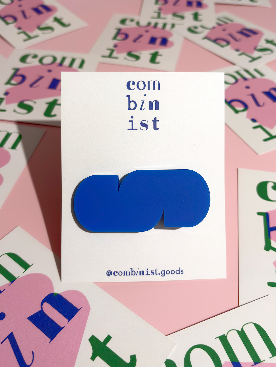 MOD POP Hair Clip | Blue
