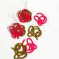 Artist Scribble Customizable Layered Hoops