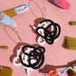Artist Scribble Layered Hoops