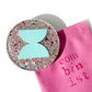 Chunky Glitter Pocket Mirror - Teal