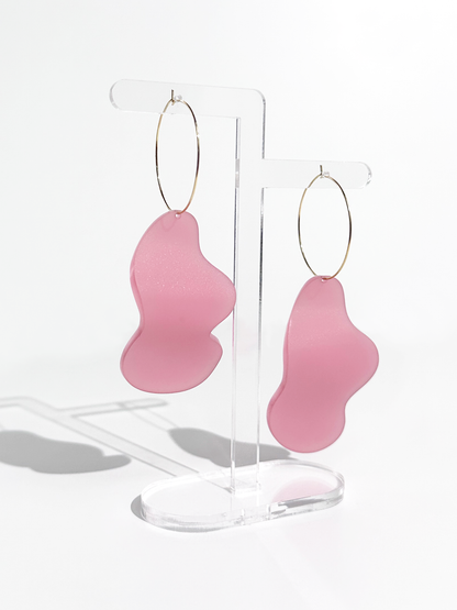 Asymmetric Frosted Wave Hoops